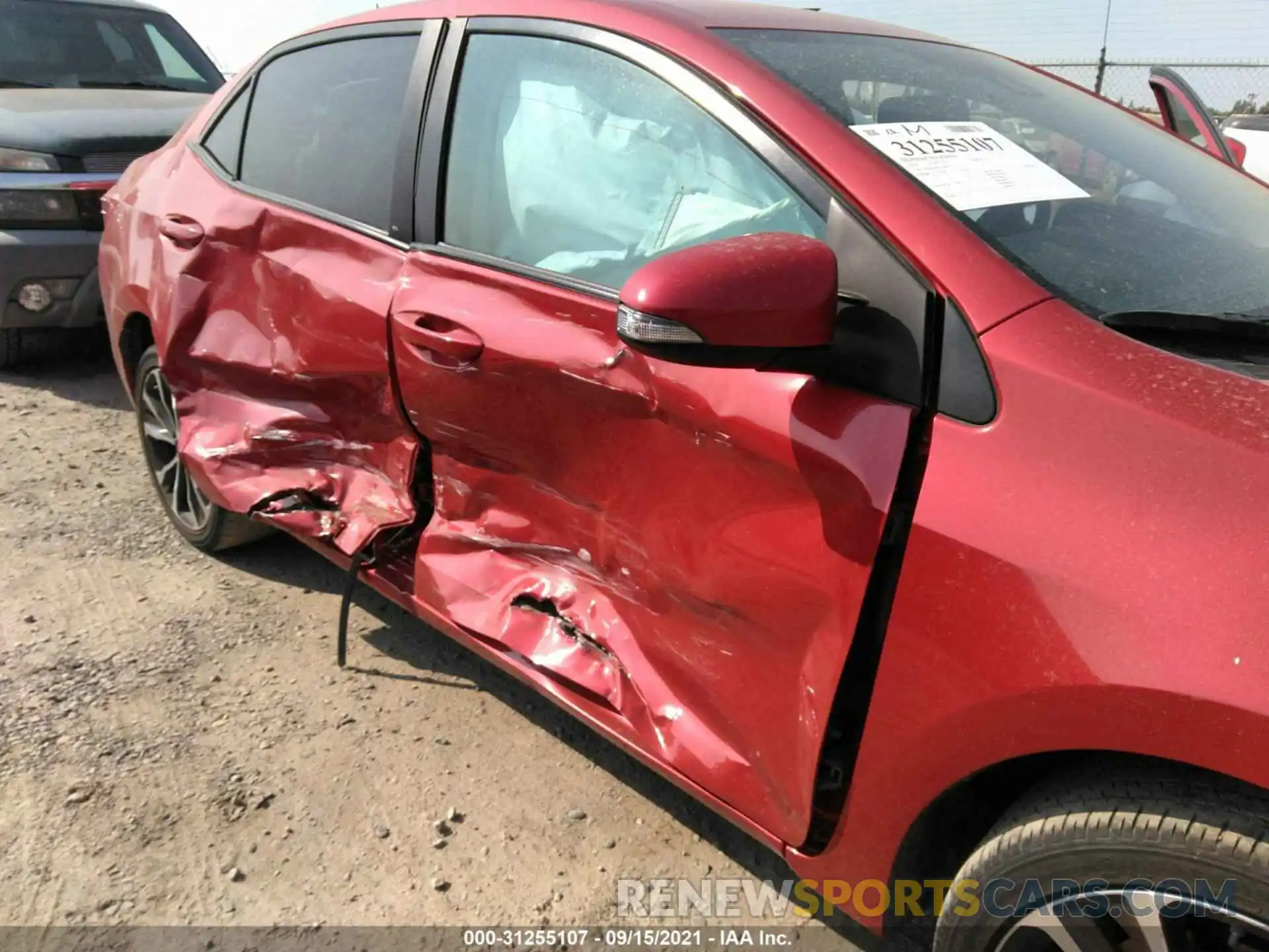 6 Photograph of a damaged car 5YFBURHEXKP871577 TOYOTA COROLLA 2019