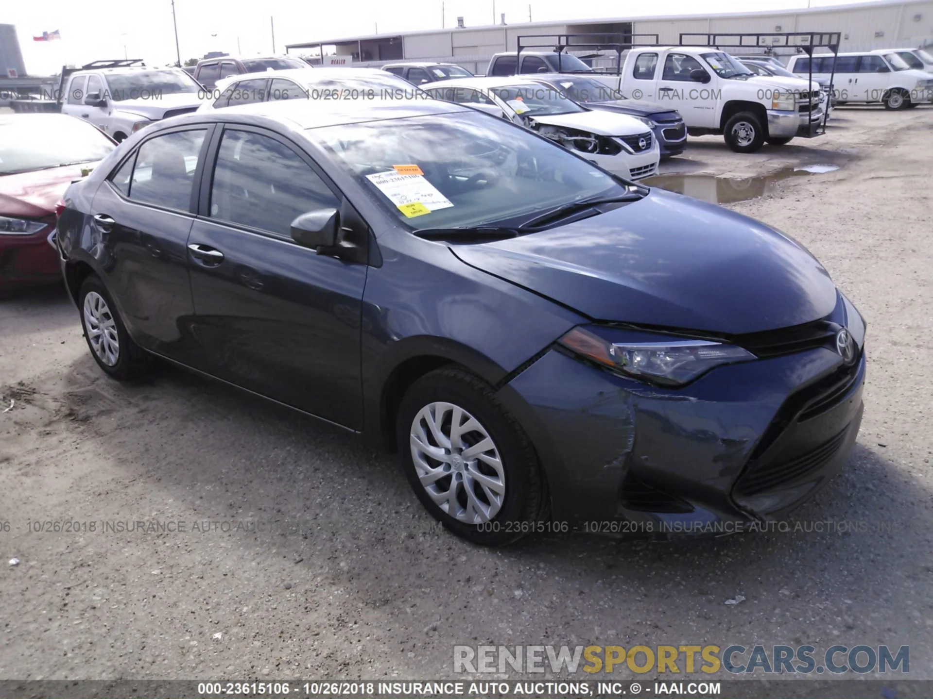 1 Photograph of a damaged car 5YFBURHEXKP872891 Toyota Corolla 2019