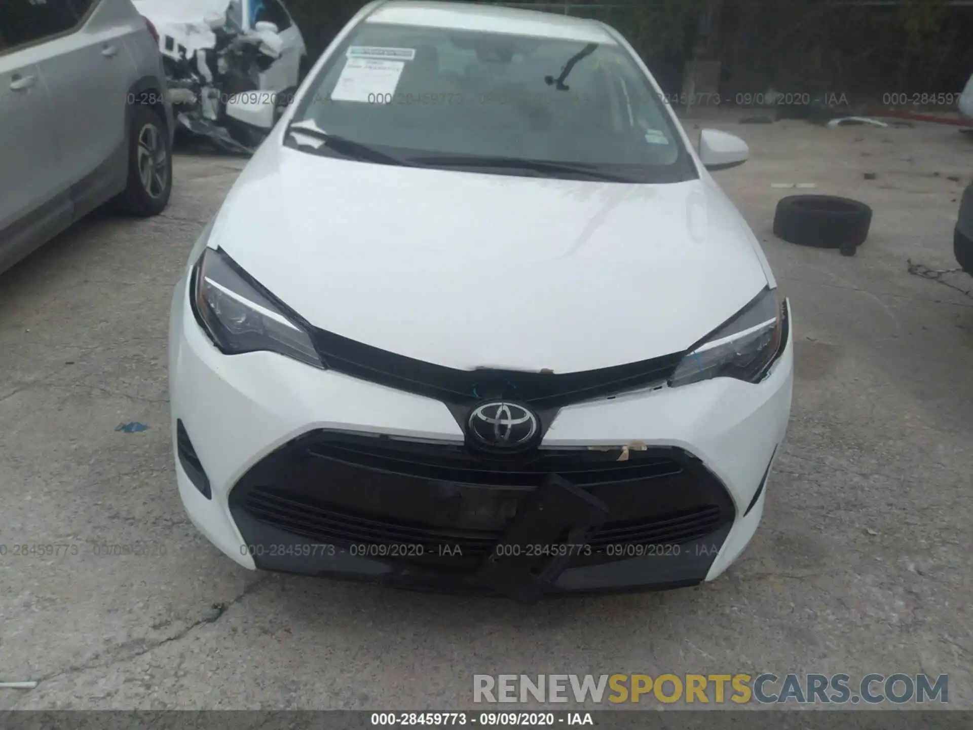 6 Photograph of a damaged car 5YFBURHEXKP872941 TOYOTA COROLLA 2019