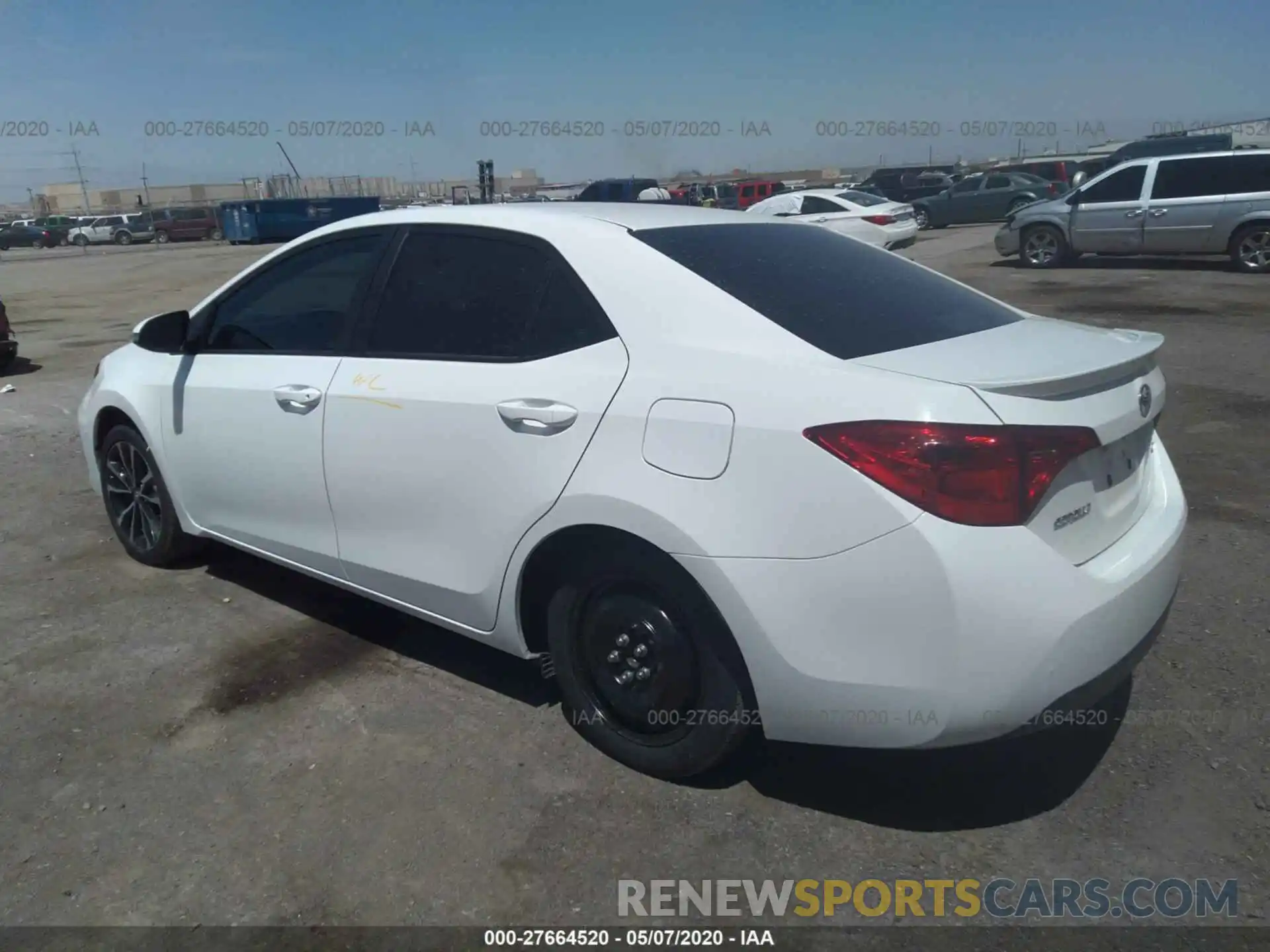 3 Photograph of a damaged car 5YFBURHEXKP872972 TOYOTA COROLLA 2019