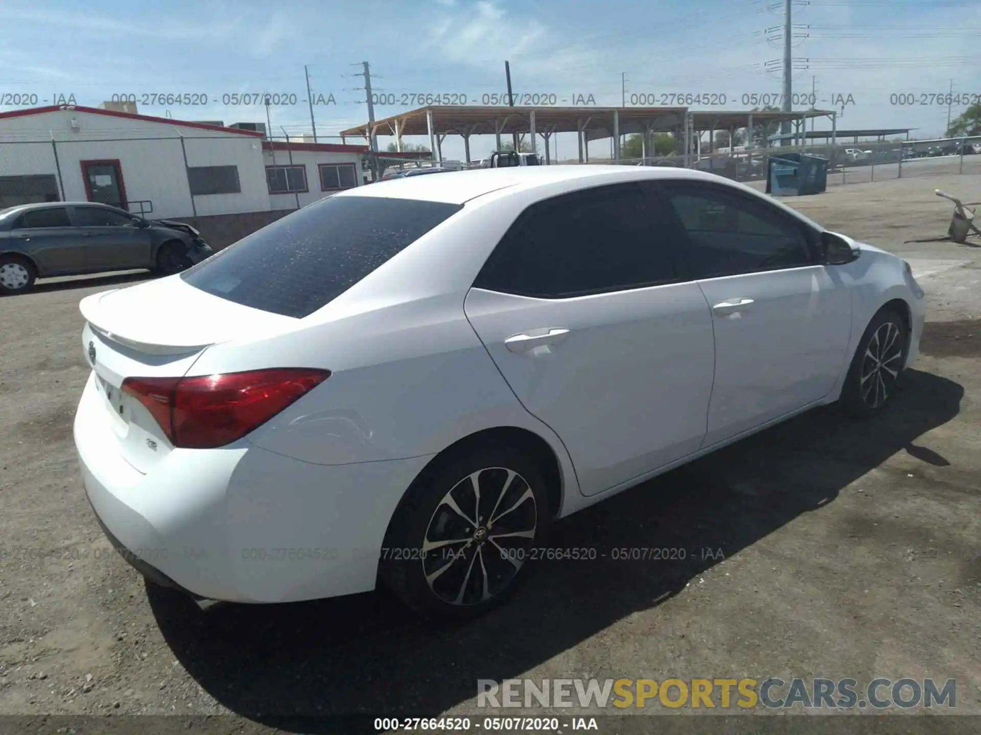 4 Photograph of a damaged car 5YFBURHEXKP872972 TOYOTA COROLLA 2019