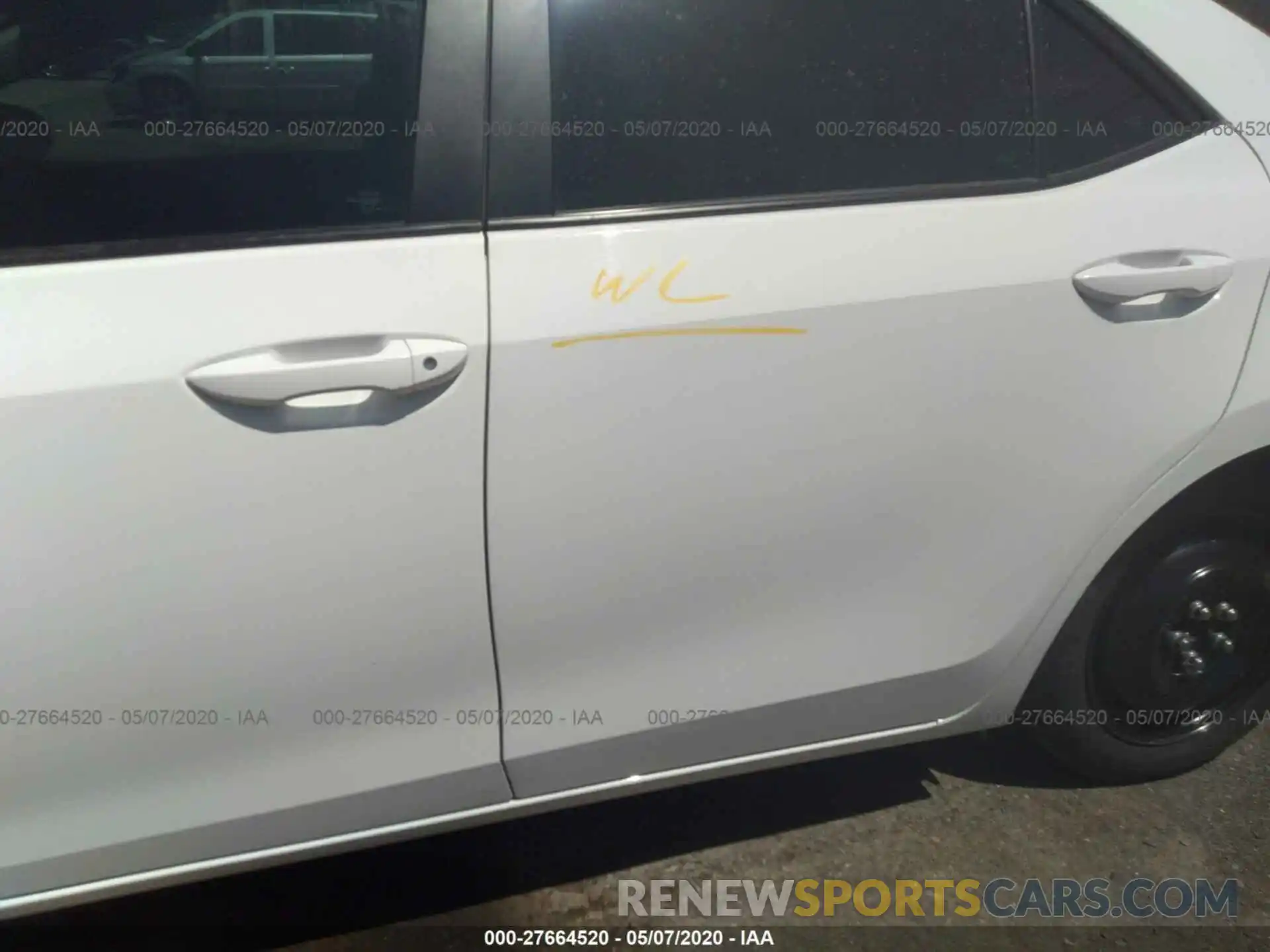 6 Photograph of a damaged car 5YFBURHEXKP872972 TOYOTA COROLLA 2019