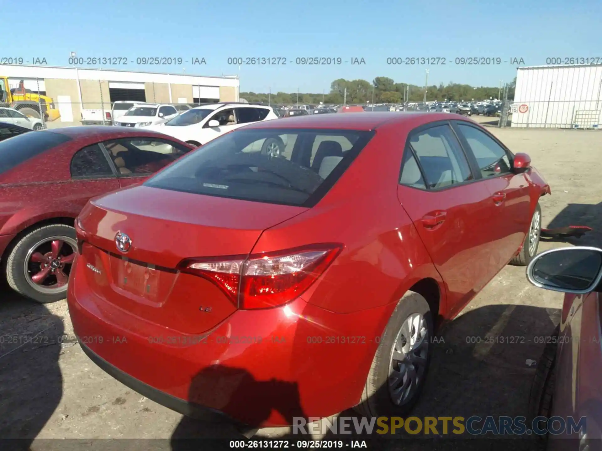 4 Photograph of a damaged car 5YFBURHEXKP873216 TOYOTA COROLLA 2019