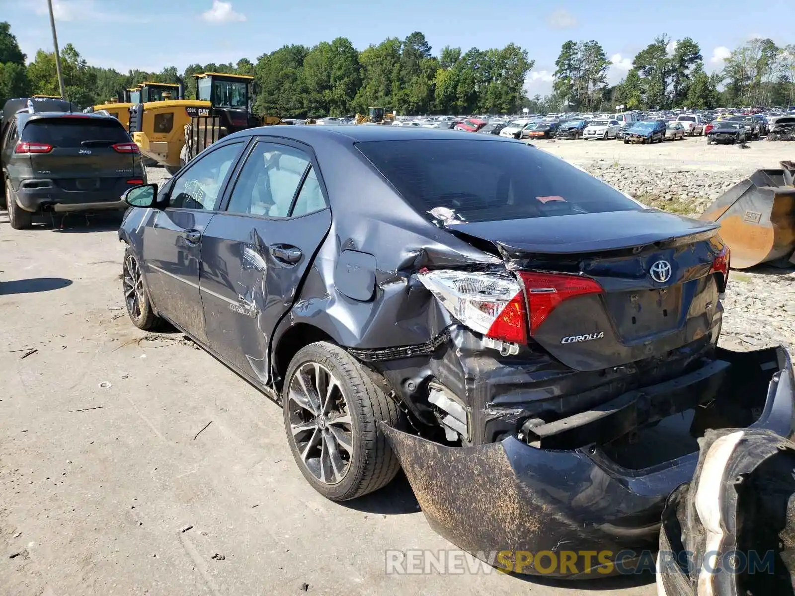 3 Photograph of a damaged car 5YFBURHEXKP873412 TOYOTA COROLLA 2019