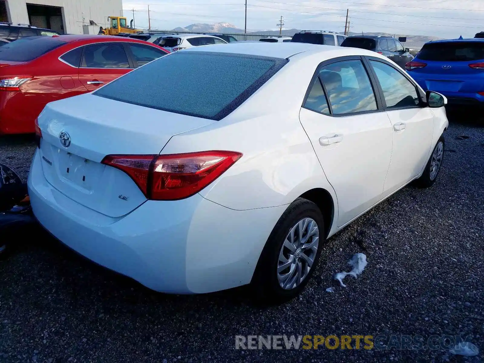 4 Photograph of a damaged car 5YFBURHEXKP873443 TOYOTA COROLLA 2019