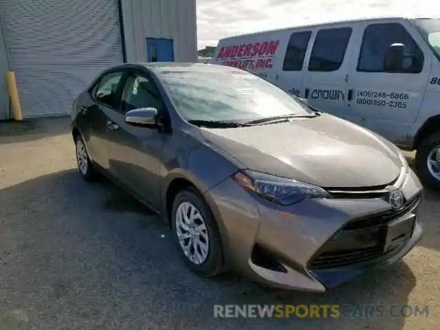 1 Photograph of a damaged car 5YFBURHEXKP873541 TOYOTA COROLLA 2019