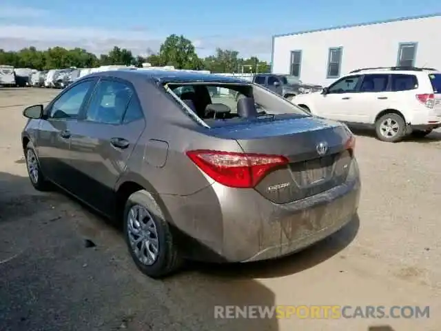 3 Photograph of a damaged car 5YFBURHEXKP873541 TOYOTA COROLLA 2019