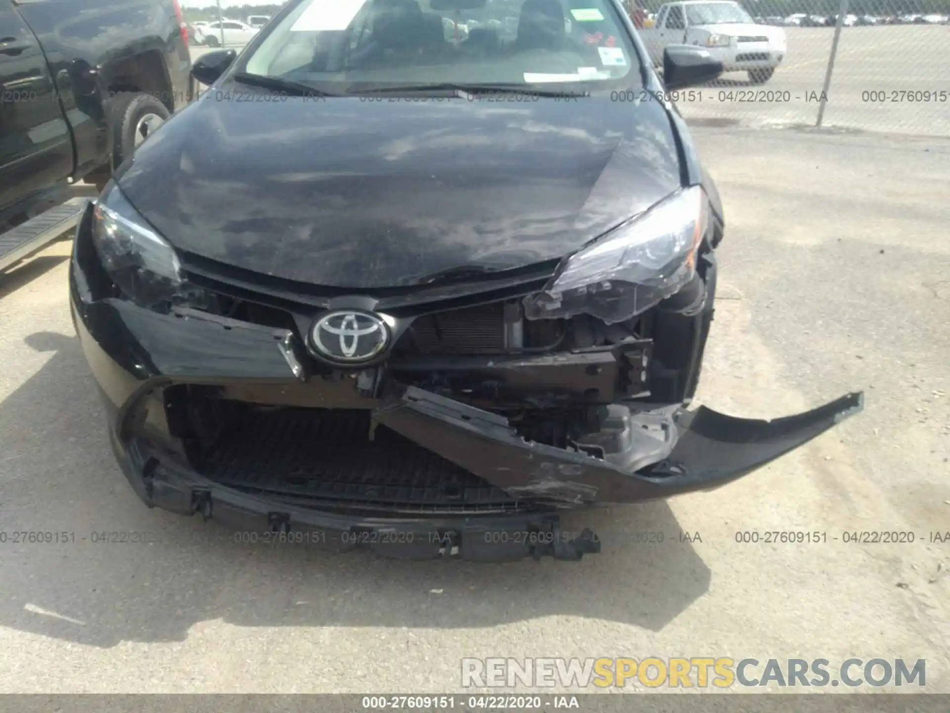 6 Photograph of a damaged car 5YFBURHEXKP873801 TOYOTA COROLLA 2019