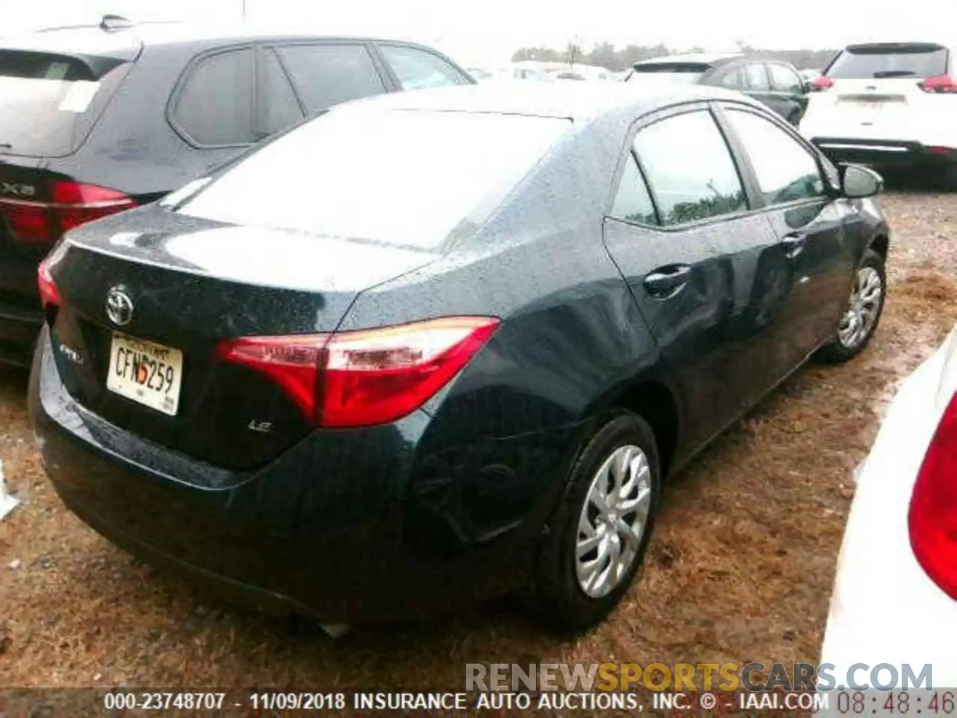 2 Photograph of a damaged car 5YFBURHEXKP874060 Toyota Corolla 2019