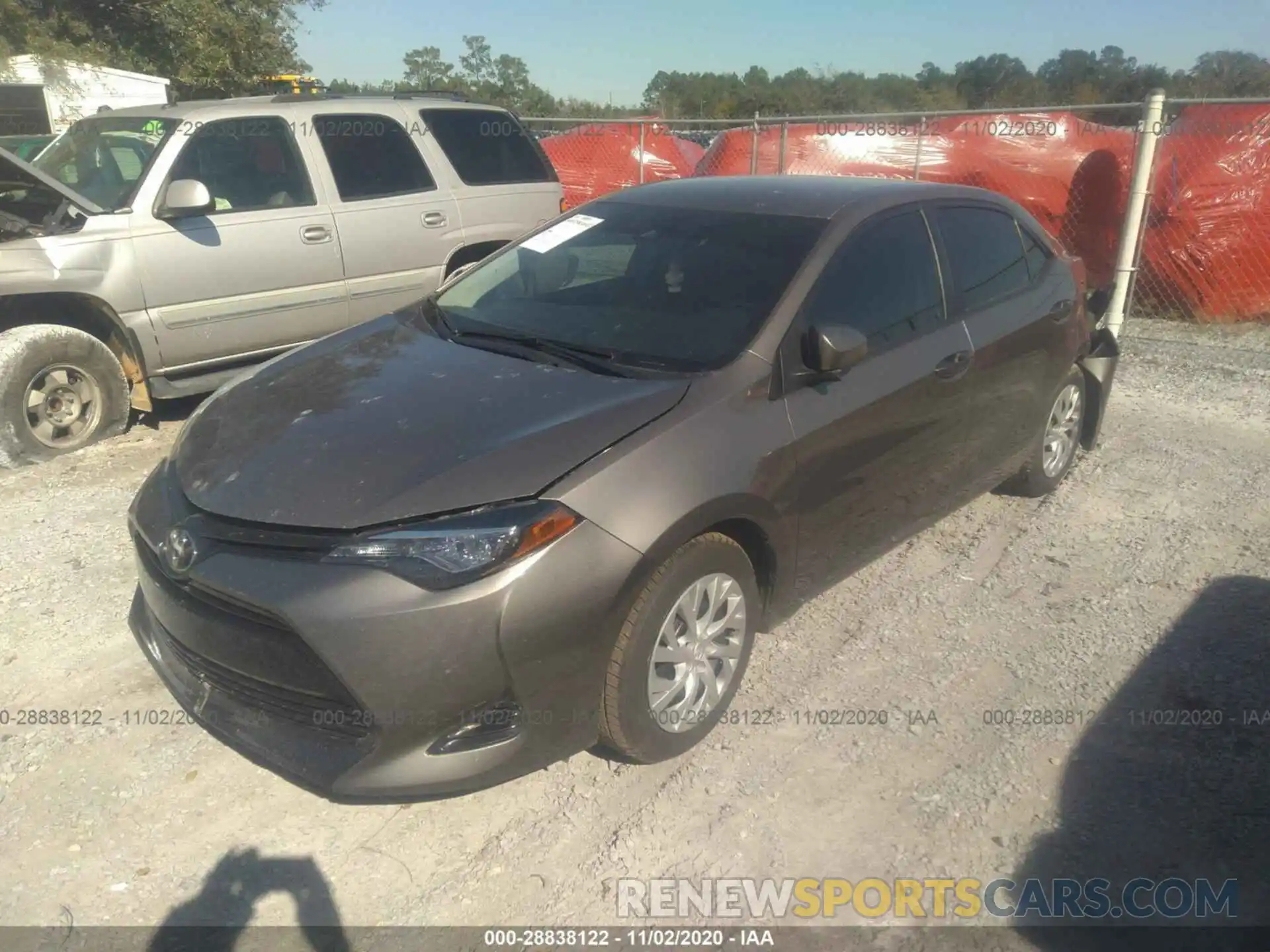 2 Photograph of a damaged car 5YFBURHEXKP874219 TOYOTA COROLLA 2019