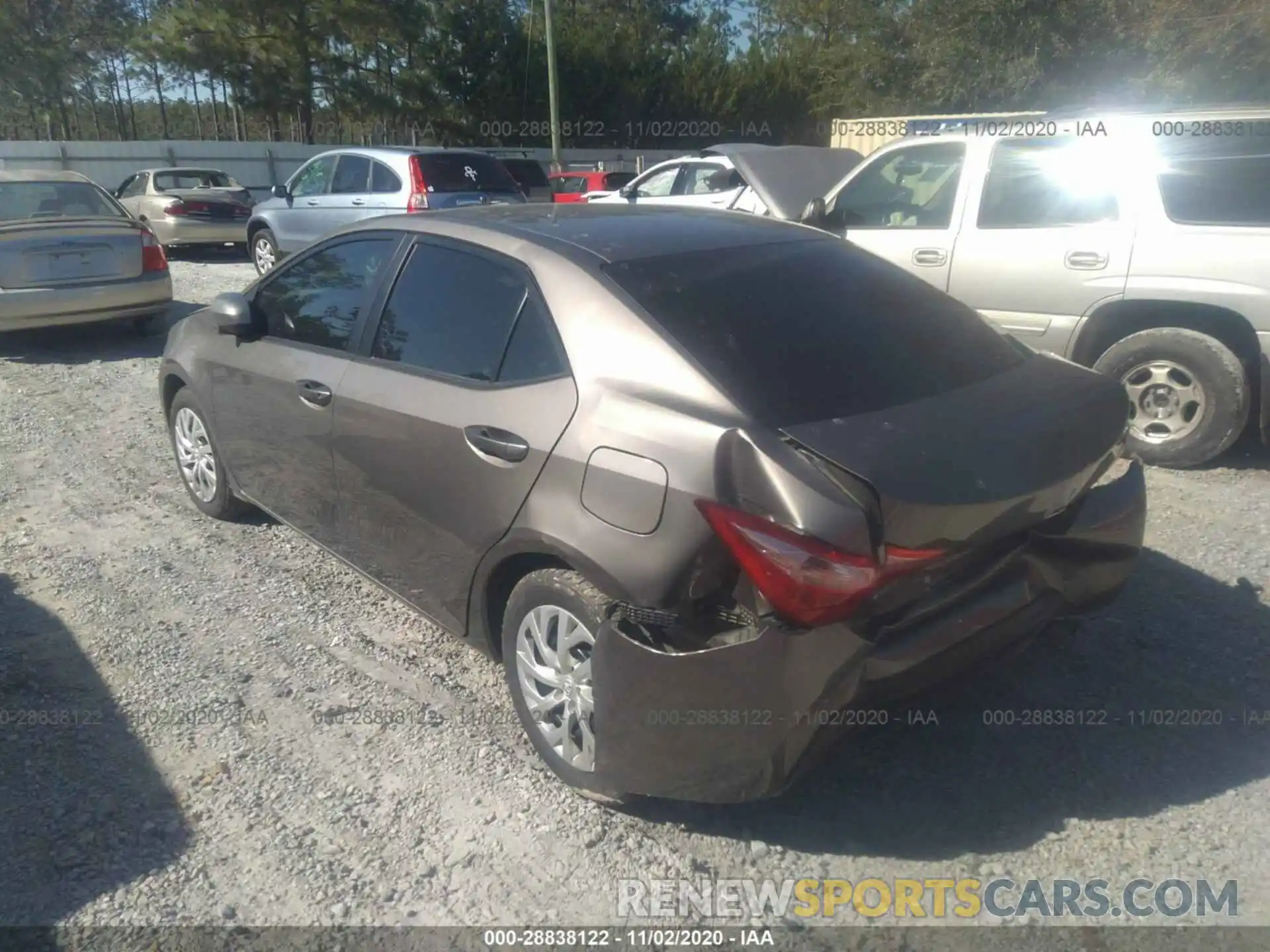 3 Photograph of a damaged car 5YFBURHEXKP874219 TOYOTA COROLLA 2019