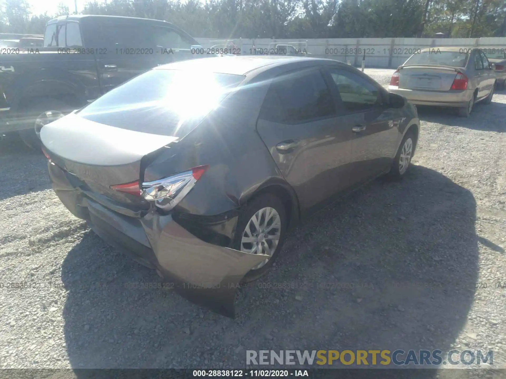 4 Photograph of a damaged car 5YFBURHEXKP874219 TOYOTA COROLLA 2019