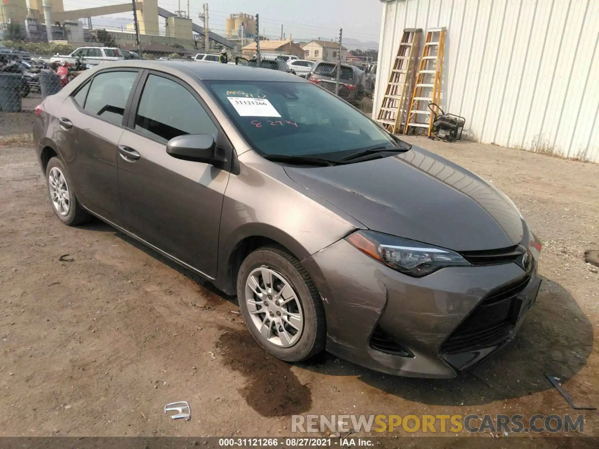 1 Photograph of a damaged car 5YFBURHEXKP874298 TOYOTA COROLLA 2019