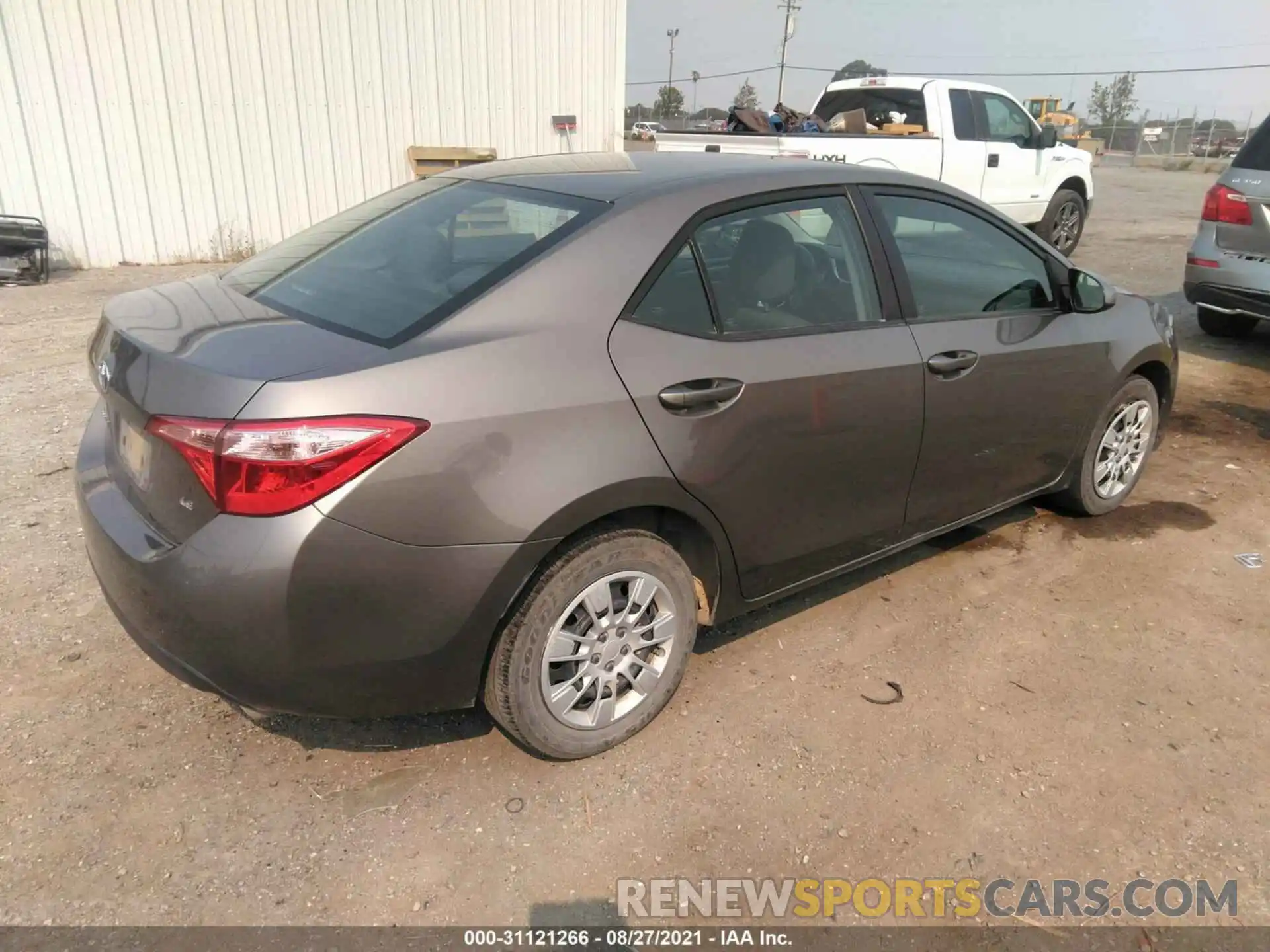 4 Photograph of a damaged car 5YFBURHEXKP874298 TOYOTA COROLLA 2019