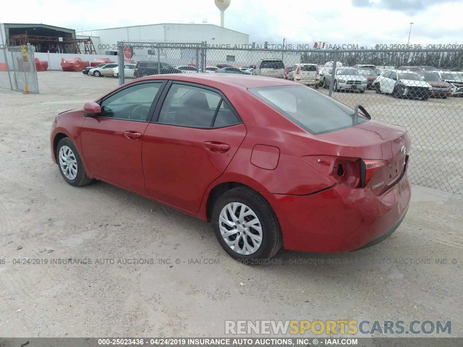 3 Photograph of a damaged car 5YFBURHEXKP874771 TOYOTA COROLLA 2019