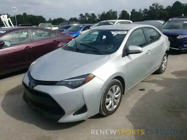 2 Photograph of a damaged car 5YFBURHEXKP875550 TOYOTA COROLLA 2019