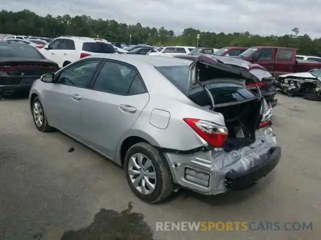 3 Photograph of a damaged car 5YFBURHEXKP875550 TOYOTA COROLLA 2019