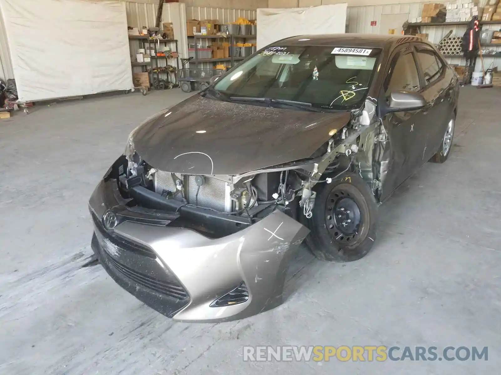 9 Photograph of a damaged car 5YFBURHEXKP875712 TOYOTA COROLLA 2019