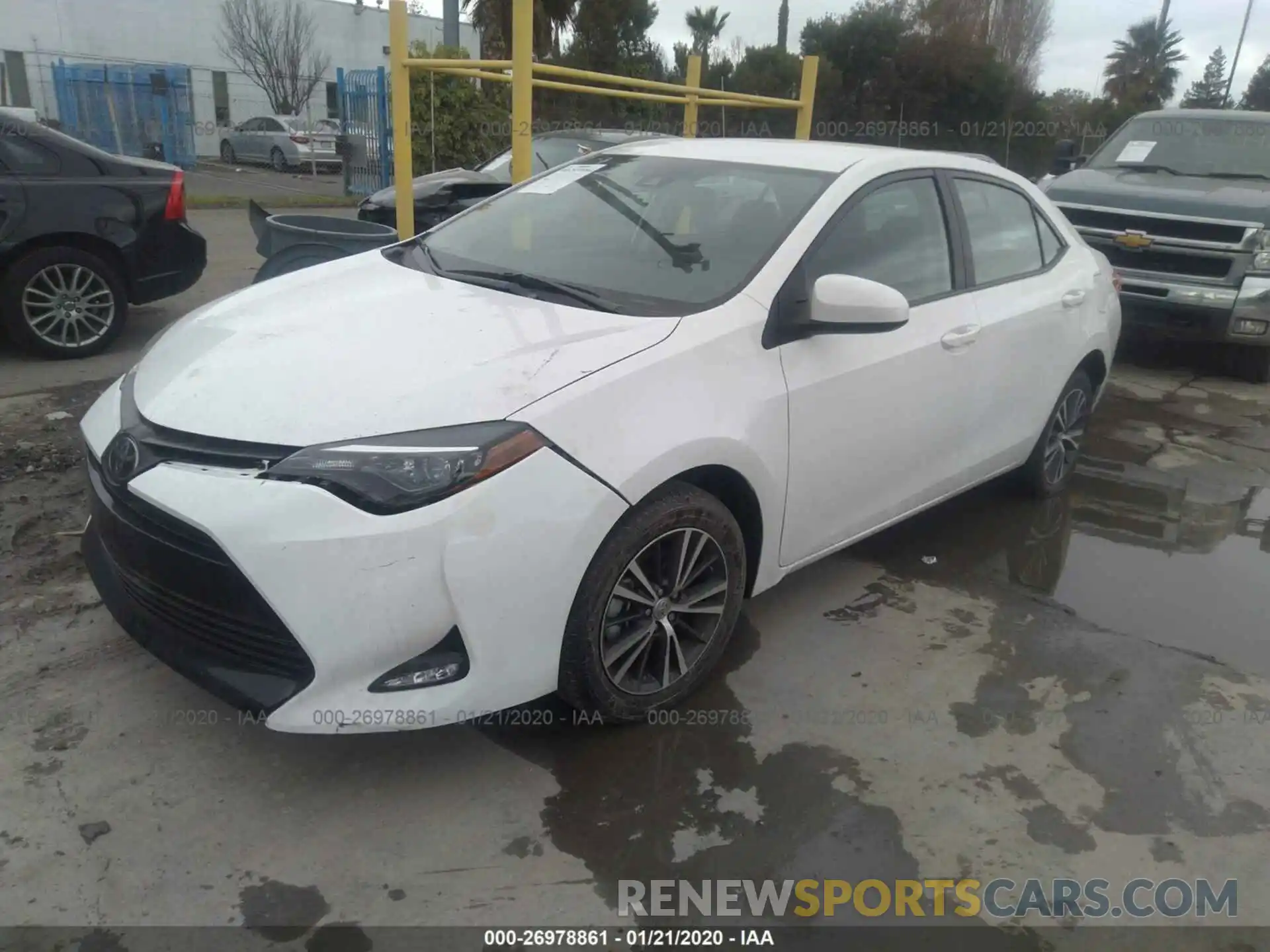 2 Photograph of a damaged car 5YFBURHEXKP876052 TOYOTA COROLLA 2019