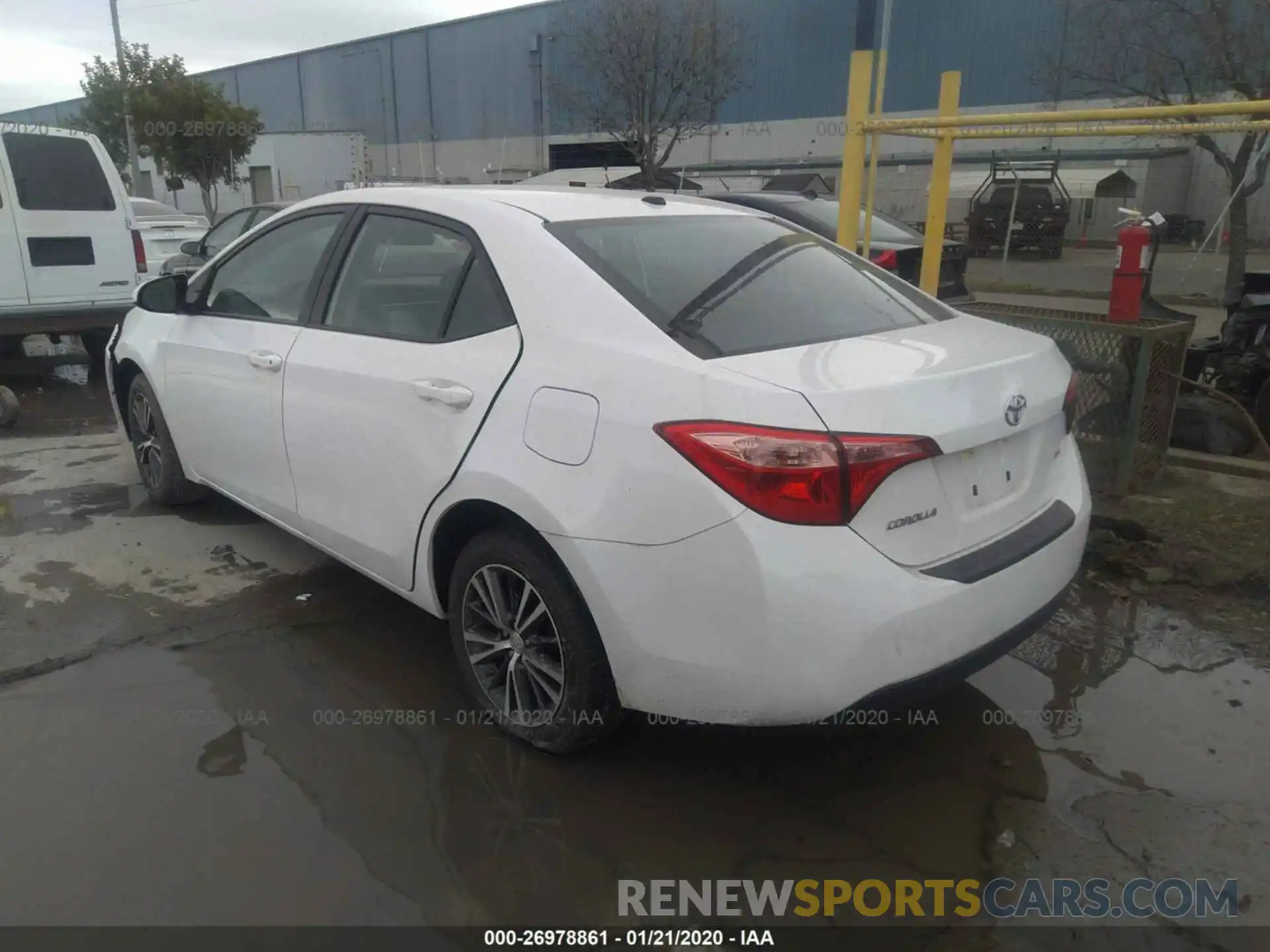 3 Photograph of a damaged car 5YFBURHEXKP876052 TOYOTA COROLLA 2019