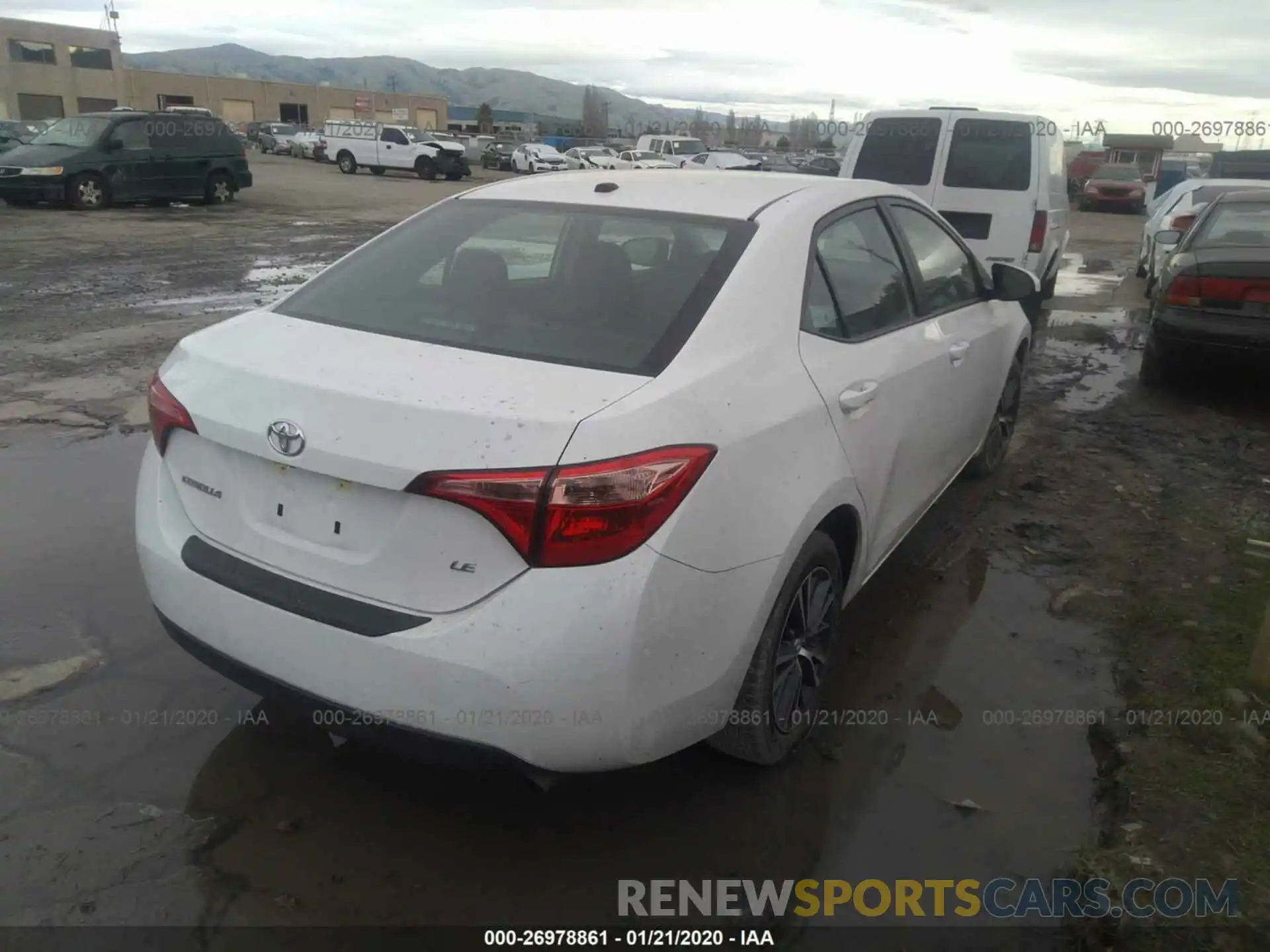 4 Photograph of a damaged car 5YFBURHEXKP876052 TOYOTA COROLLA 2019