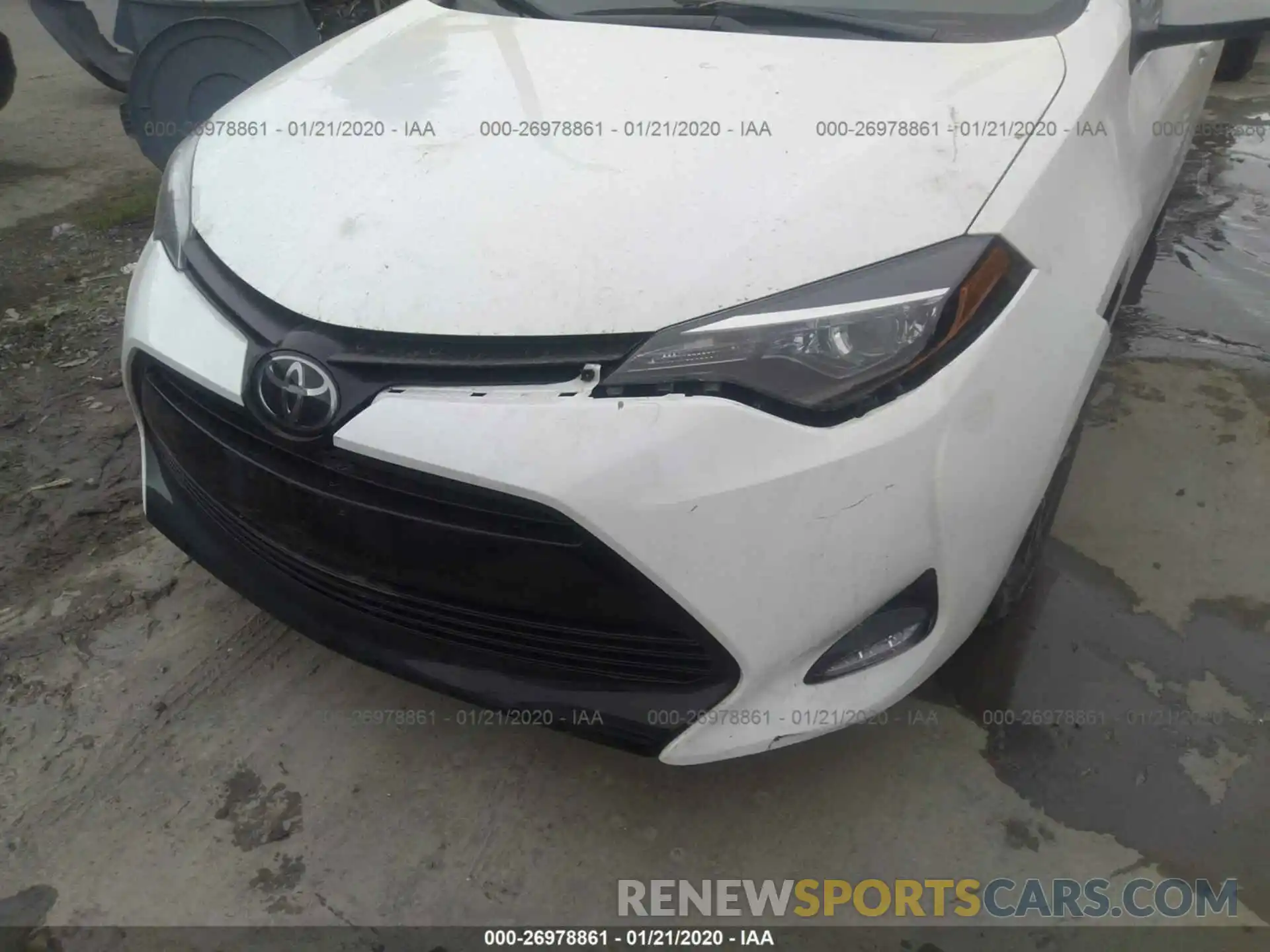 6 Photograph of a damaged car 5YFBURHEXKP876052 TOYOTA COROLLA 2019