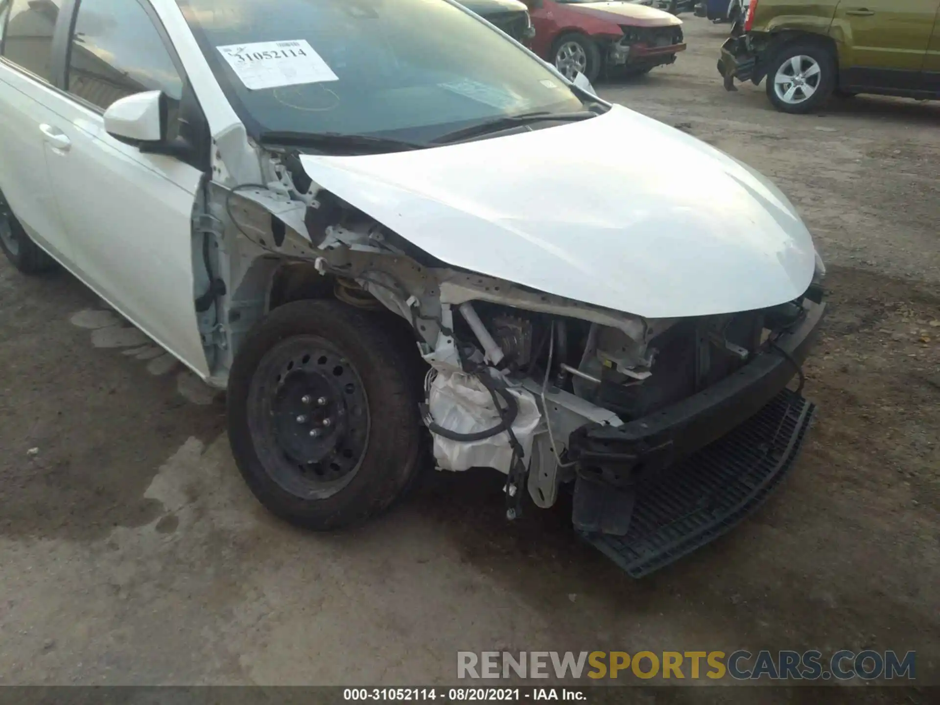 6 Photograph of a damaged car 5YFBURHEXKP876178 TOYOTA COROLLA 2019