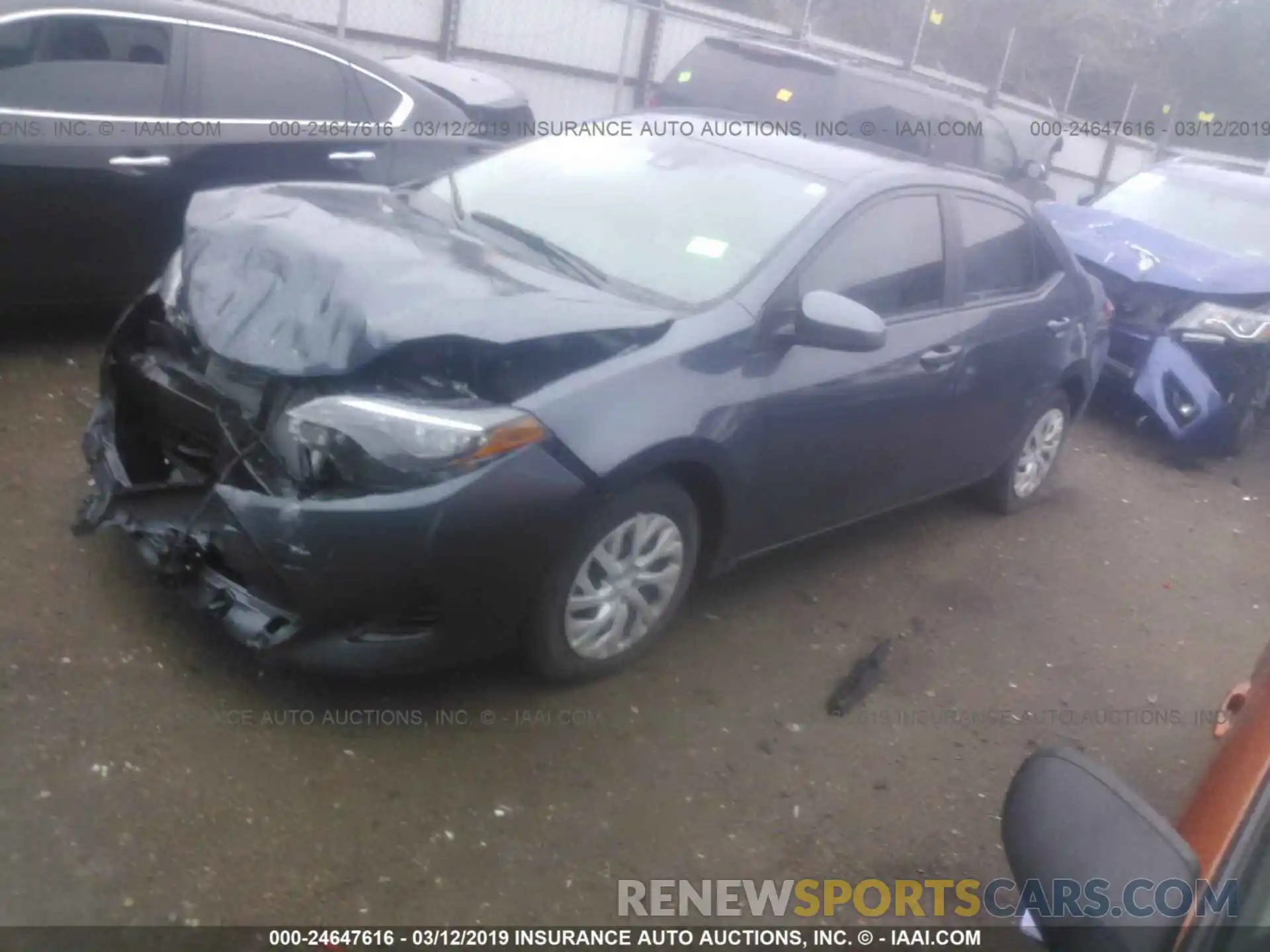 2 Photograph of a damaged car 5YFBURHEXKP876214 TOYOTA COROLLA 2019