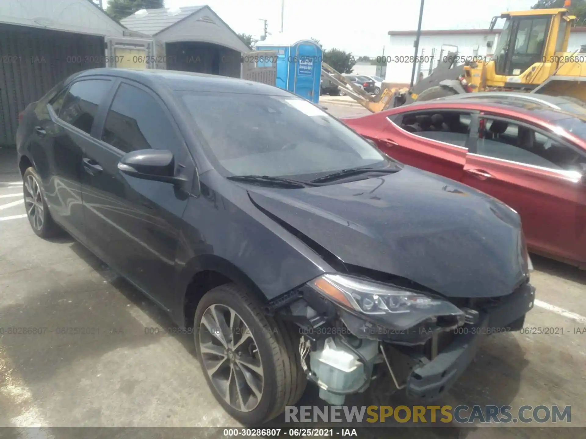 6 Photograph of a damaged car 5YFBURHEXKP876360 TOYOTA COROLLA 2019