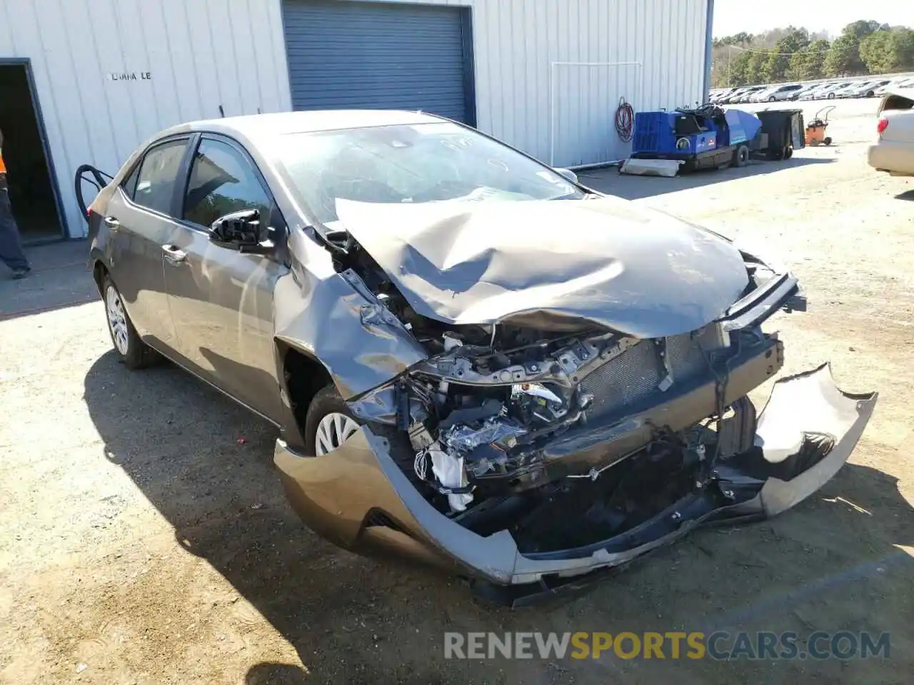 1 Photograph of a damaged car 5YFBURHEXKP876911 TOYOTA COROLLA 2019