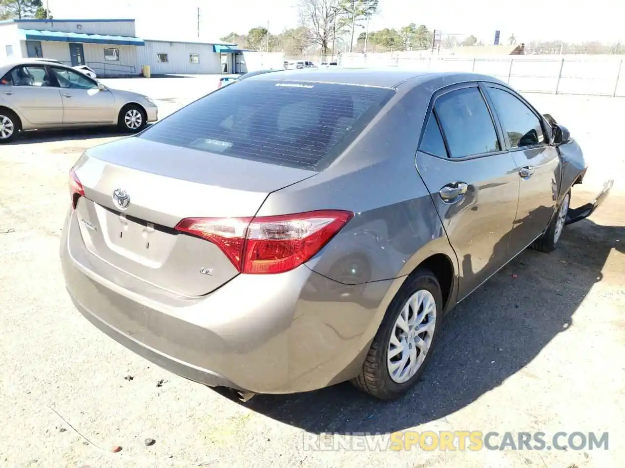 4 Photograph of a damaged car 5YFBURHEXKP876911 TOYOTA COROLLA 2019