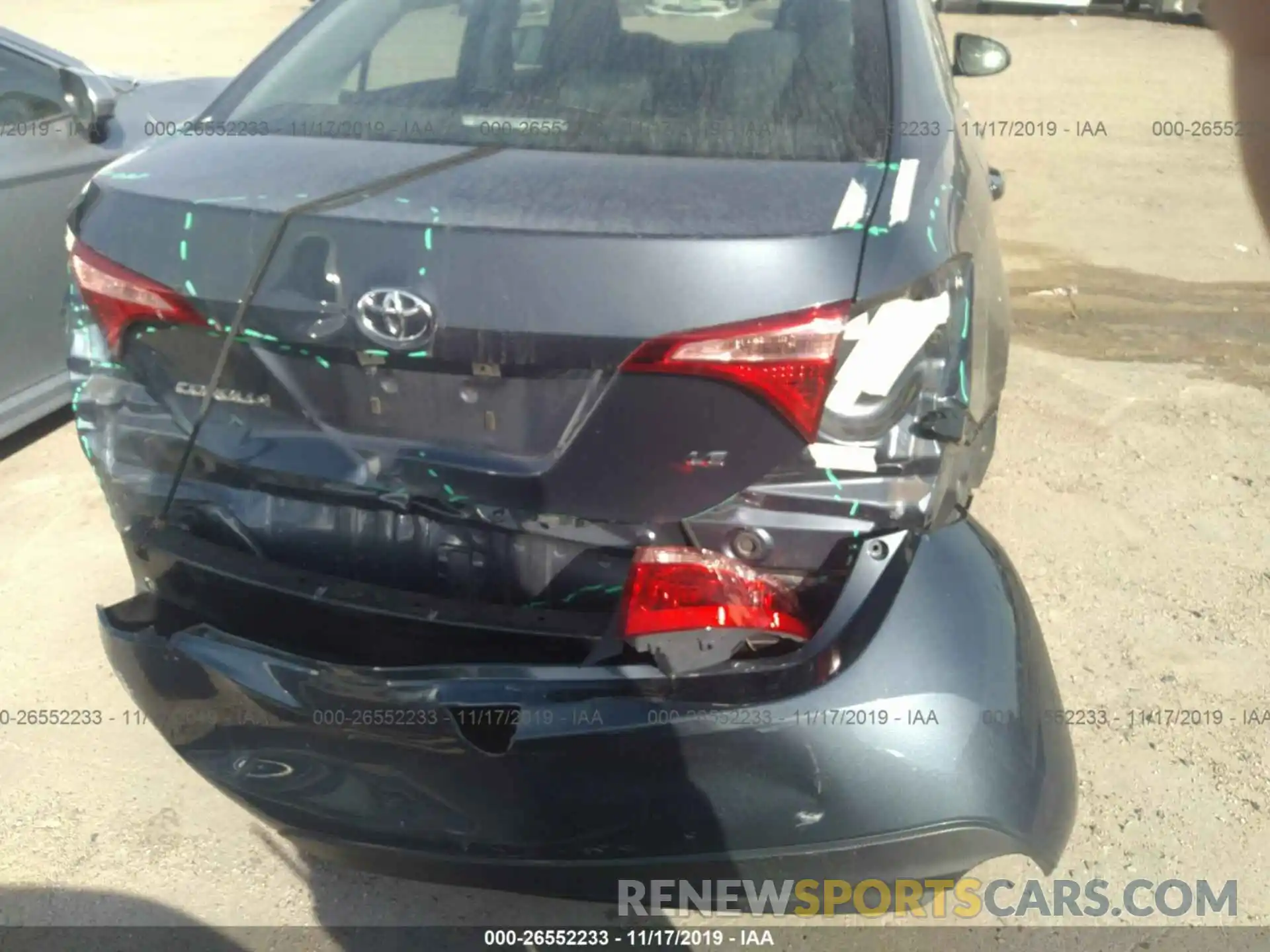 6 Photograph of a damaged car 5YFBURHEXKP876925 TOYOTA COROLLA 2019