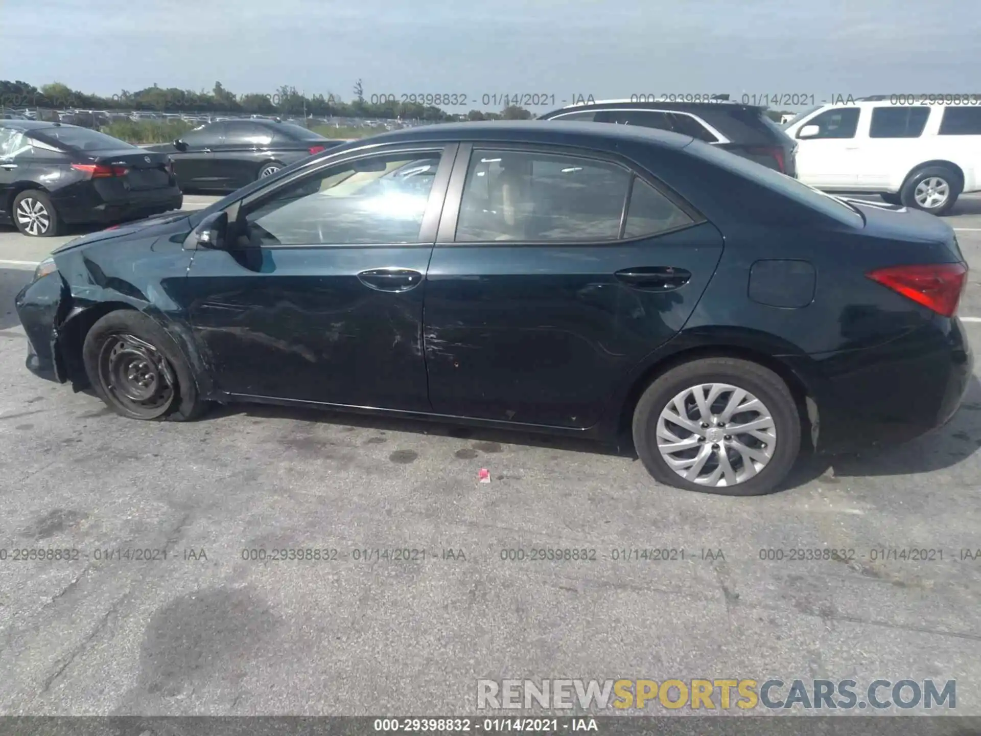 6 Photograph of a damaged car 5YFBURHEXKP877394 TOYOTA COROLLA 2019