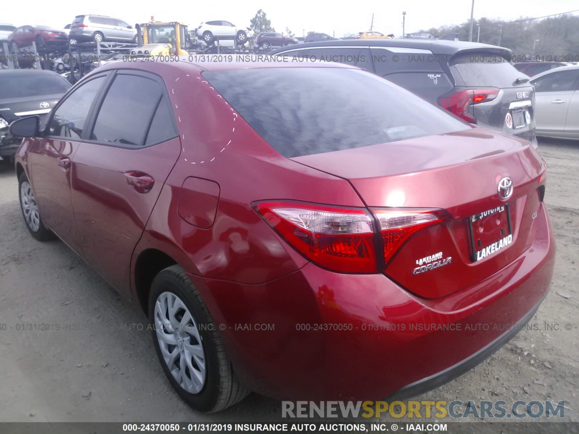 3 Photograph of a damaged car 5YFBURHEXKP877640 TOYOTA COROLLA 2019