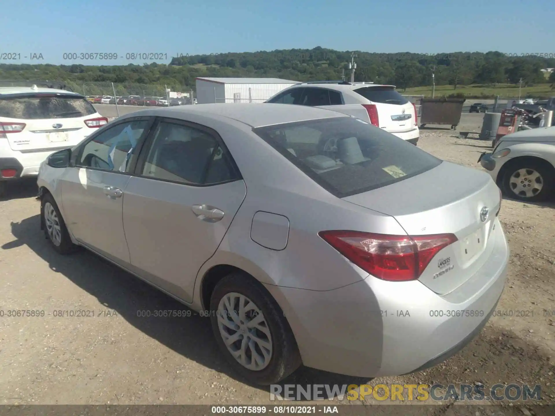 3 Photograph of a damaged car 5YFBURHEXKP877928 TOYOTA COROLLA 2019