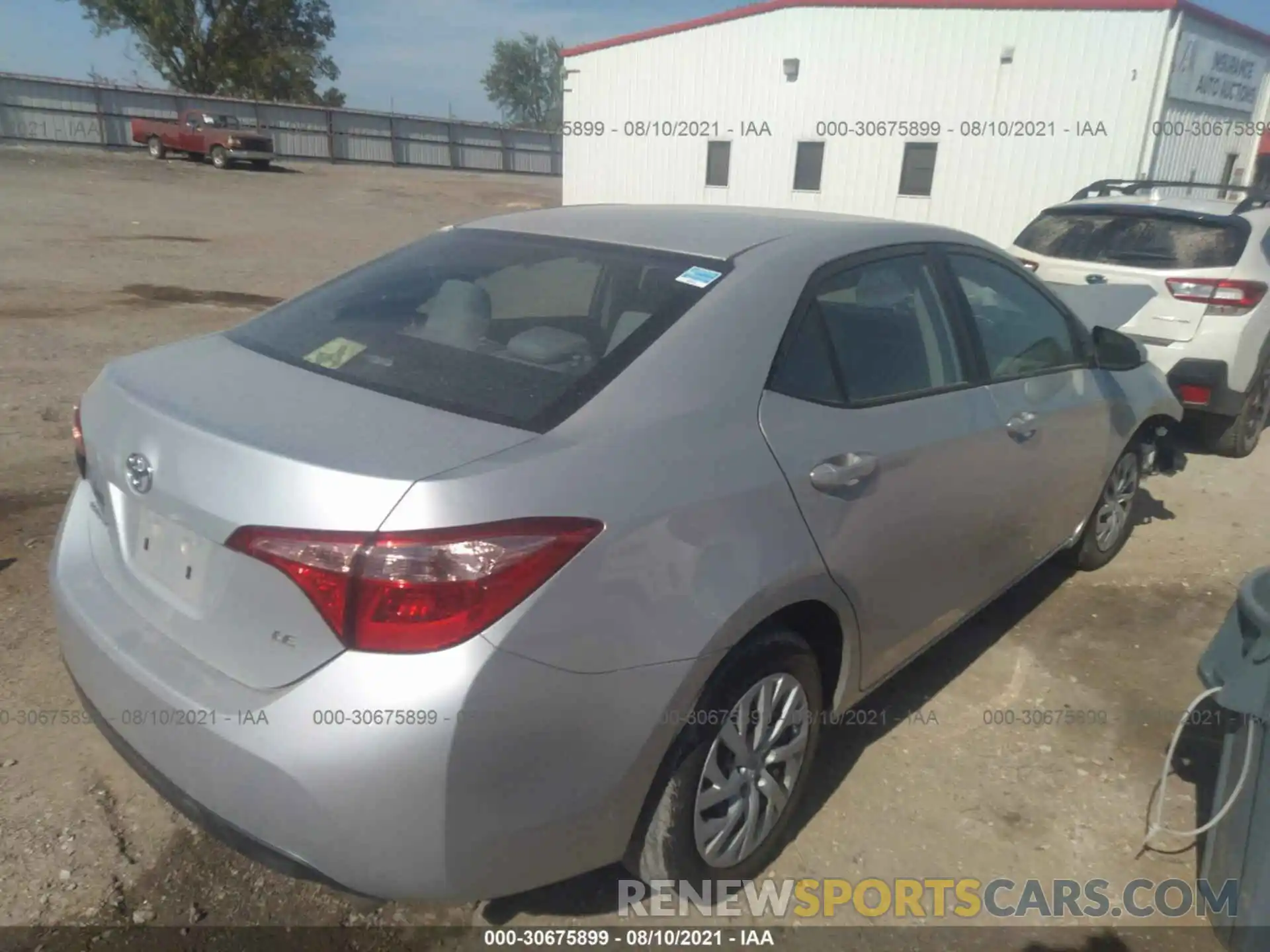 4 Photograph of a damaged car 5YFBURHEXKP877928 TOYOTA COROLLA 2019