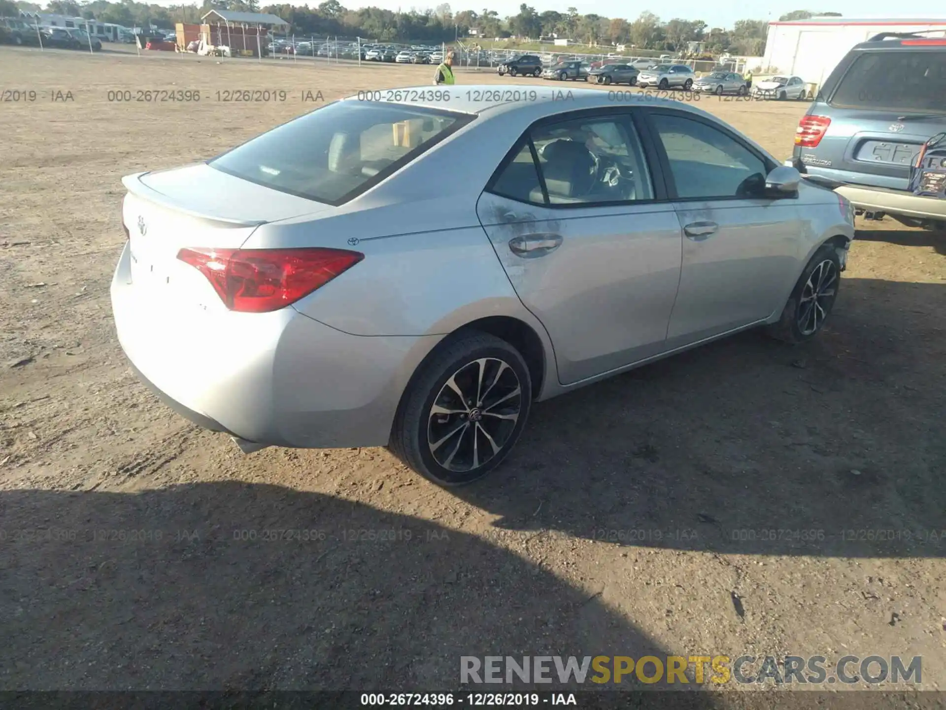 4 Photograph of a damaged car 5YFBURHEXKP878481 TOYOTA COROLLA 2019