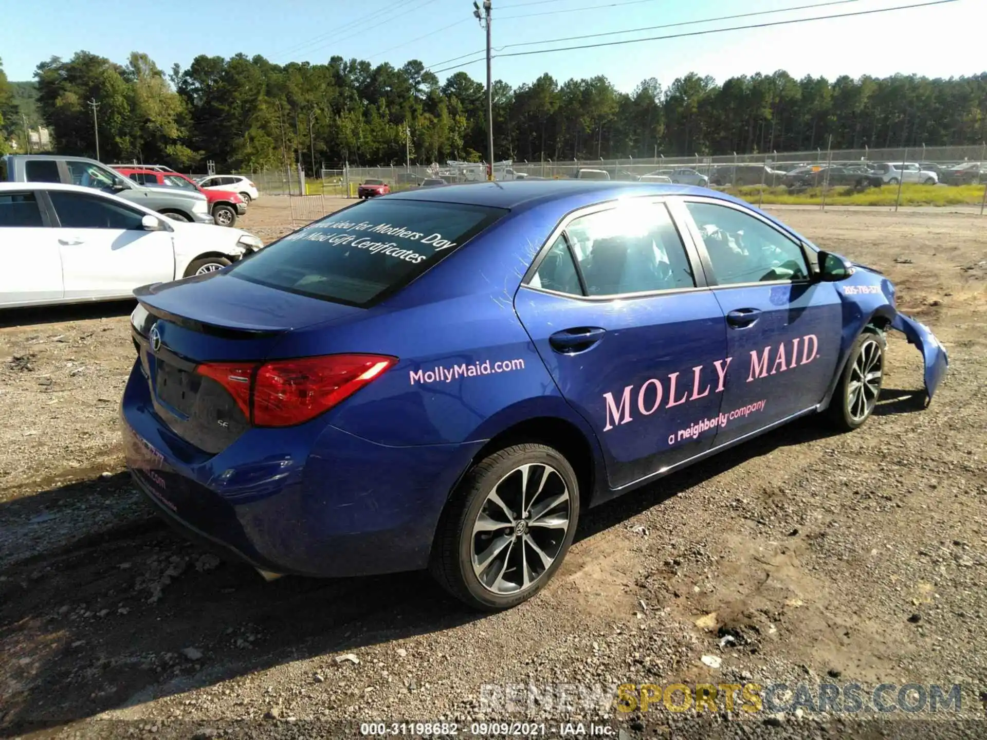 4 Photograph of a damaged car 5YFBURHEXKP879629 TOYOTA COROLLA 2019