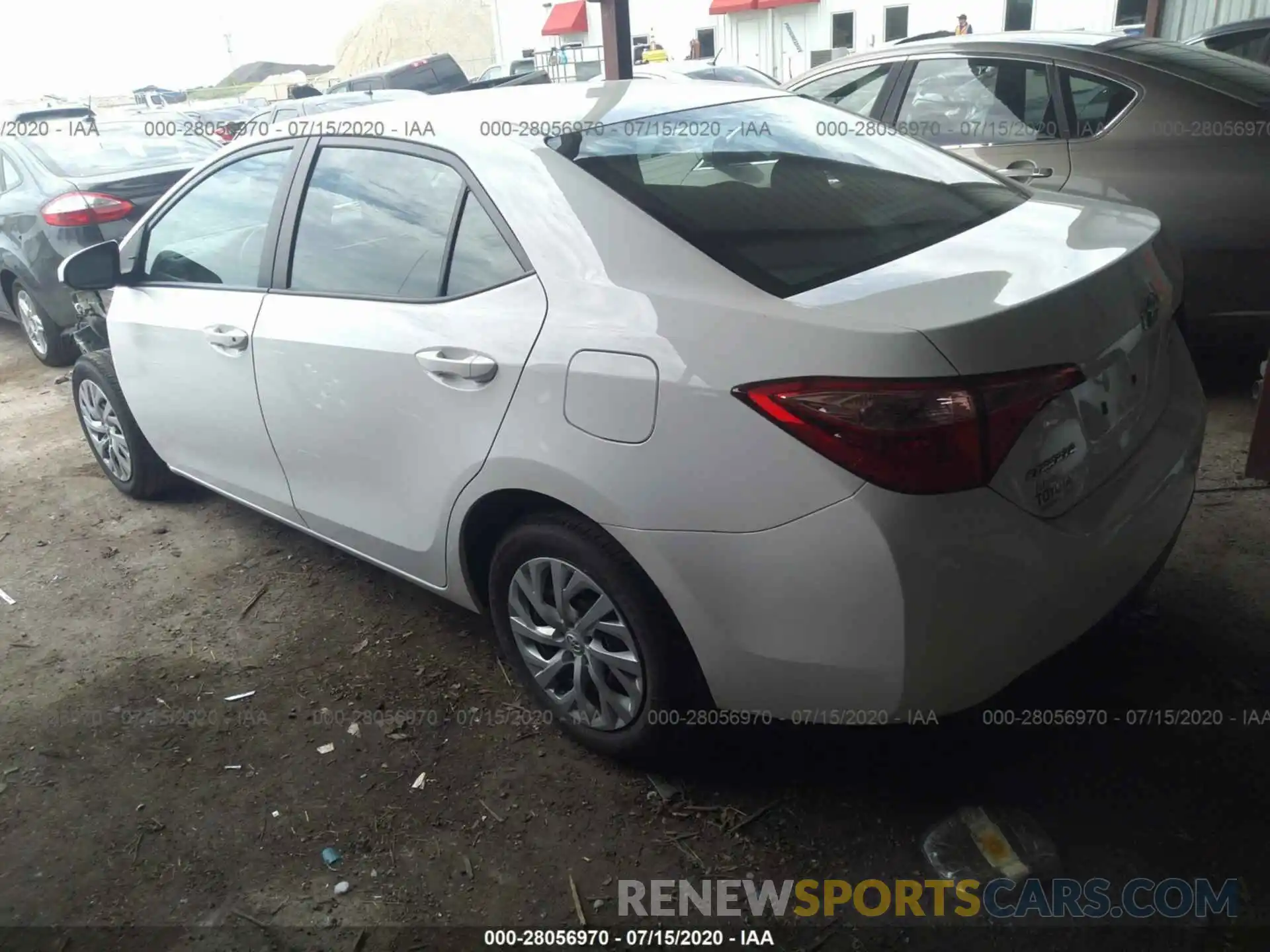 3 Photograph of a damaged car 5YFBURHEXKP880862 TOYOTA COROLLA 2019