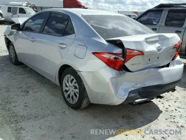 3 Photograph of a damaged car 5YFBURHEXKP881459 TOYOTA COROLLA 2019