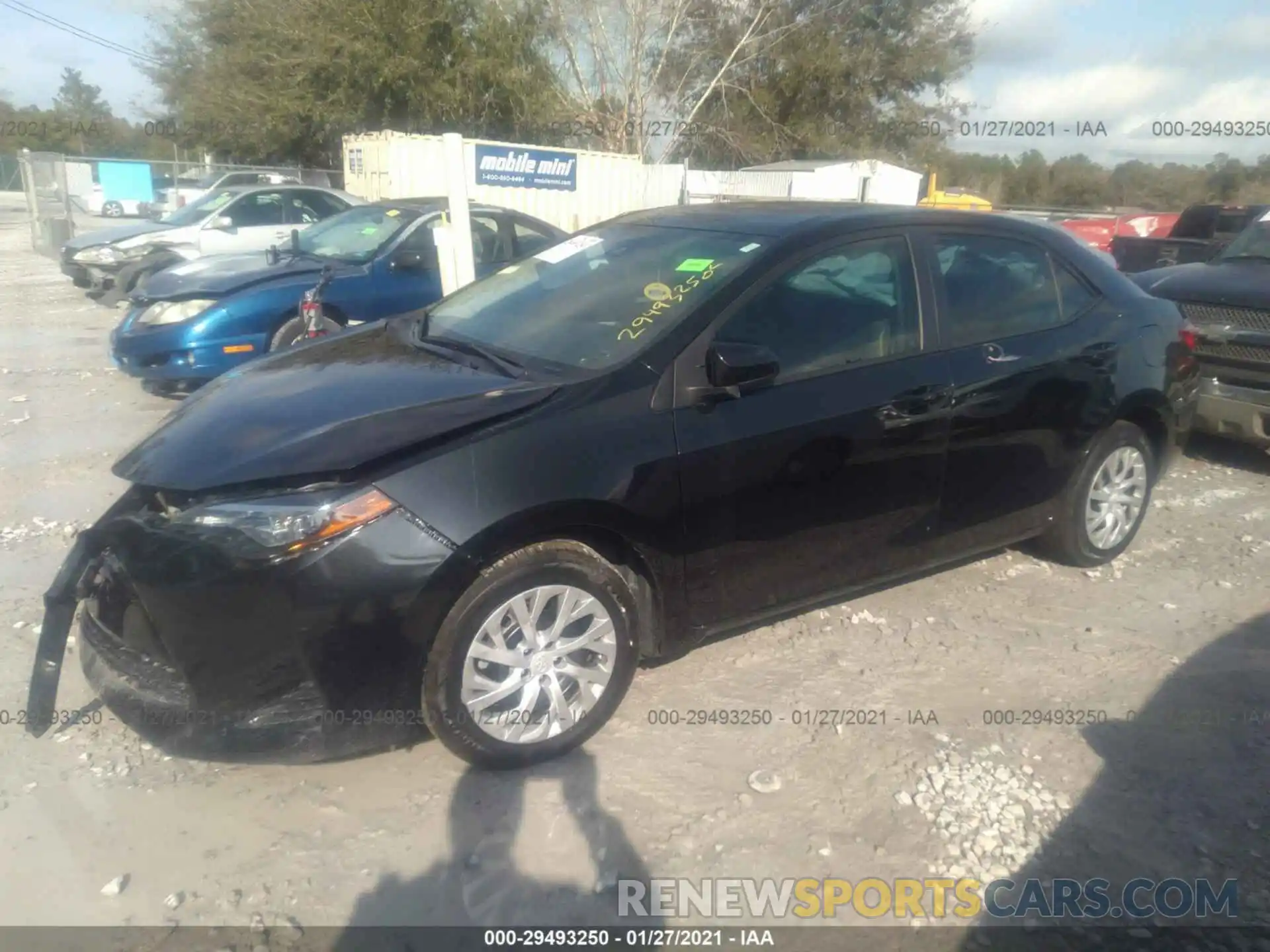 2 Photograph of a damaged car 5YFBURHEXKP881624 TOYOTA COROLLA 2019