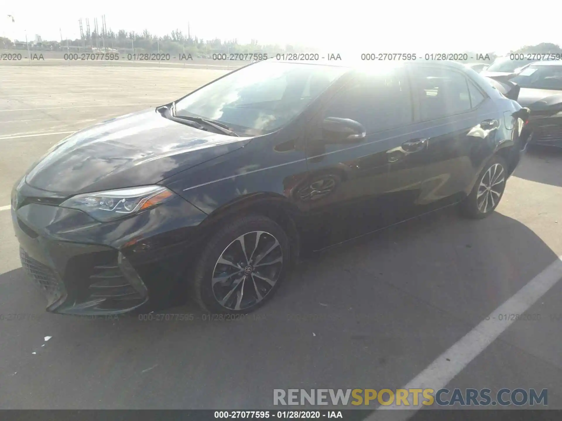 2 Photograph of a damaged car 5YFBURHEXKP881896 TOYOTA COROLLA 2019