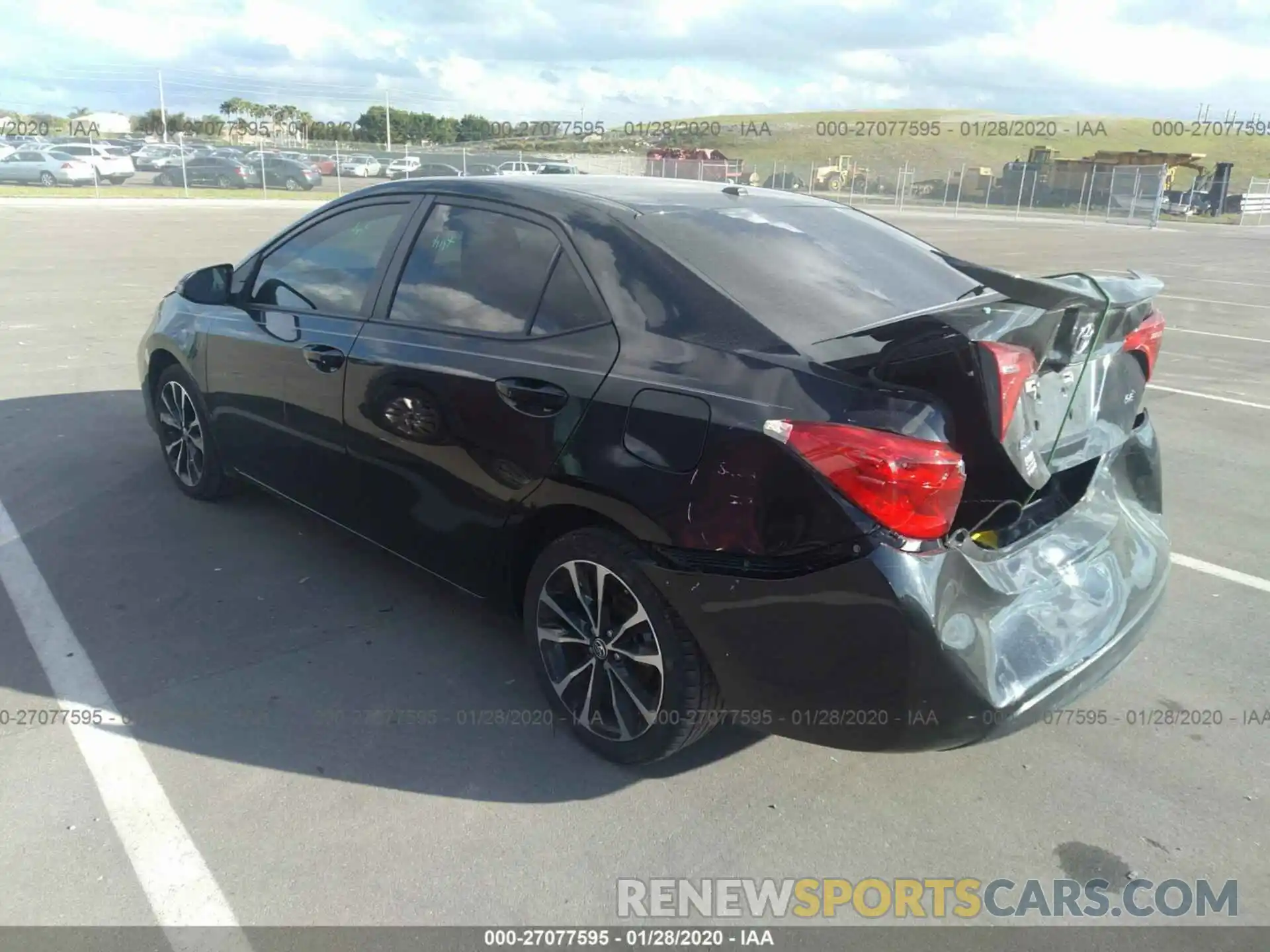 3 Photograph of a damaged car 5YFBURHEXKP881896 TOYOTA COROLLA 2019