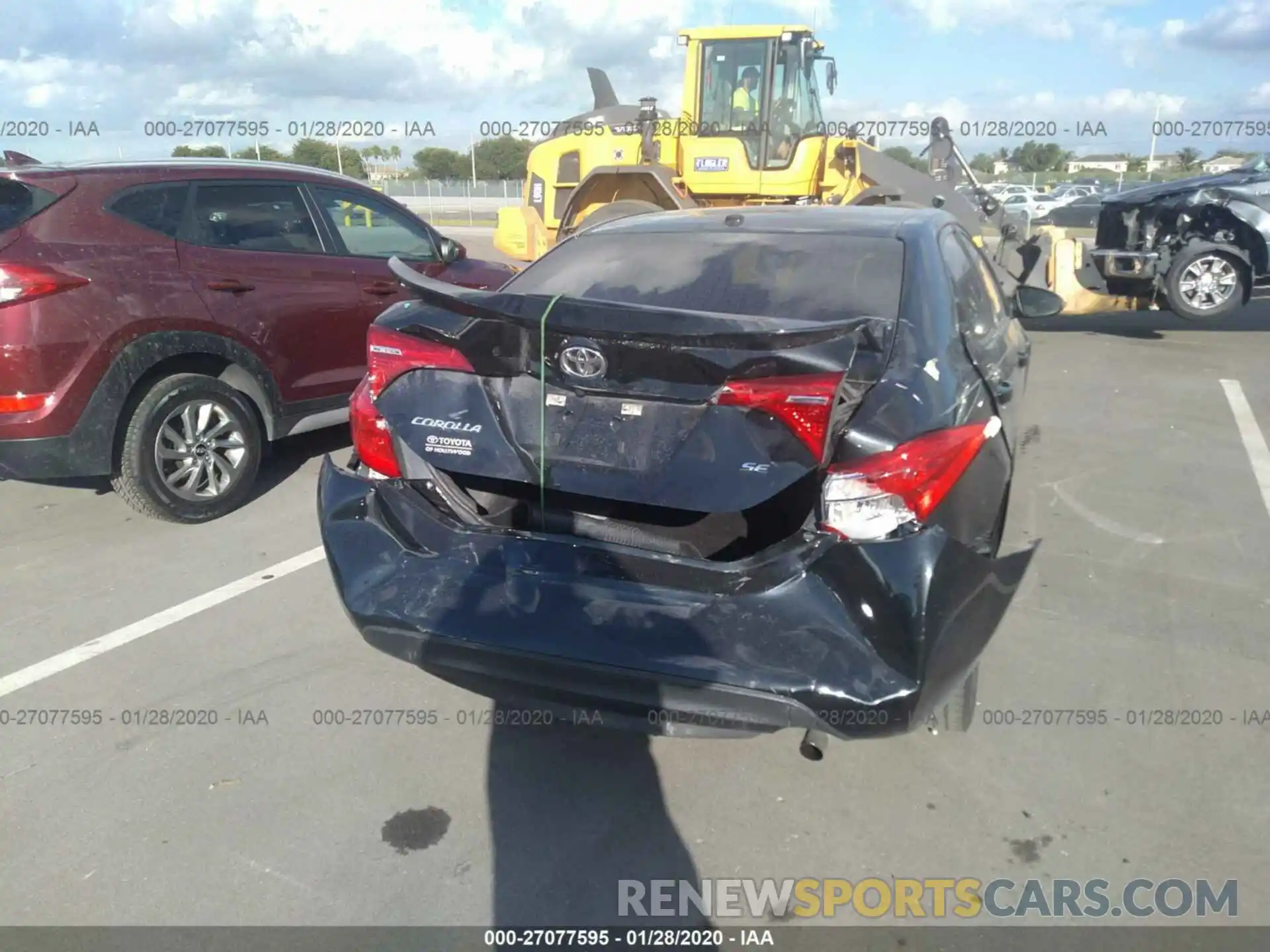 6 Photograph of a damaged car 5YFBURHEXKP881896 TOYOTA COROLLA 2019