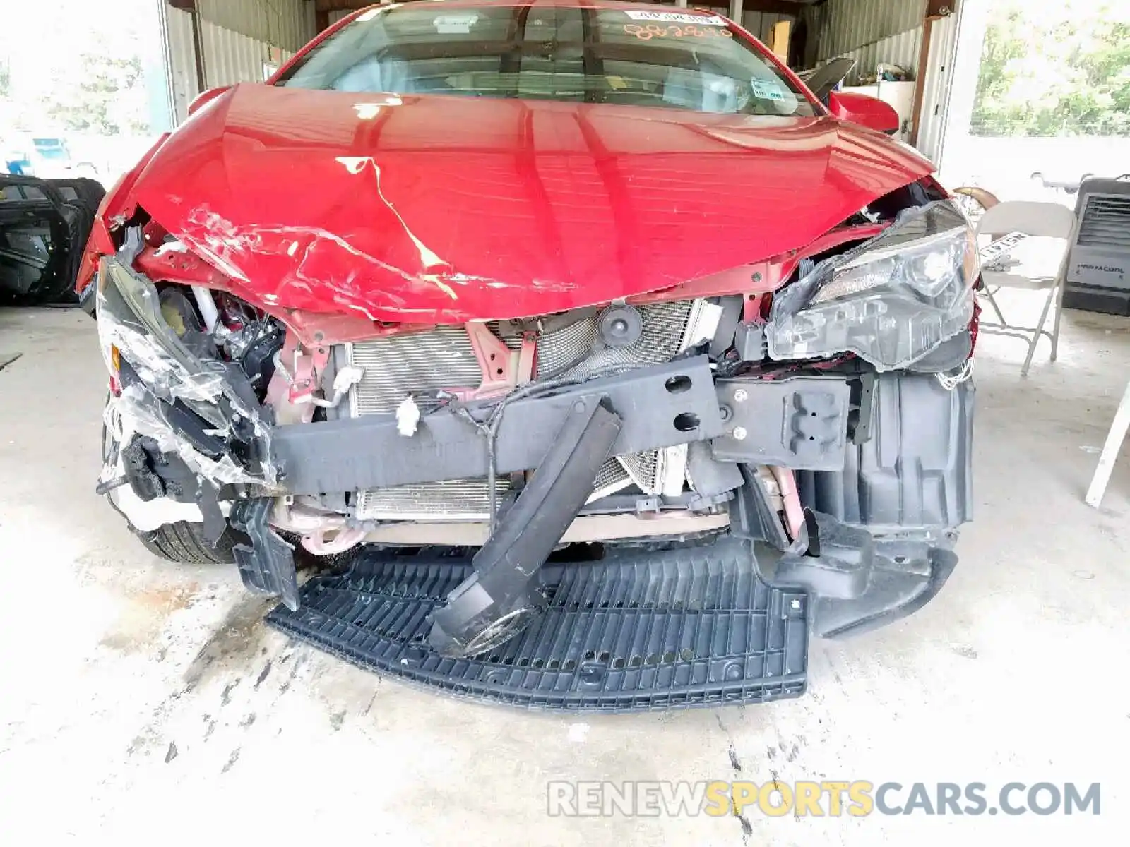 9 Photograph of a damaged car 5YFBURHEXKP882840 TOYOTA COROLLA 2019