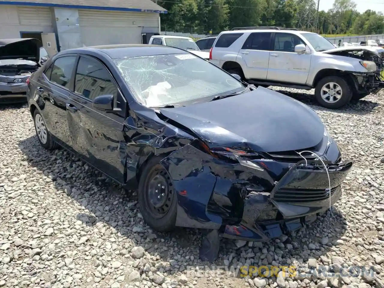 9 Photograph of a damaged car 5YFBURHEXKP884491 TOYOTA COROLLA 2019