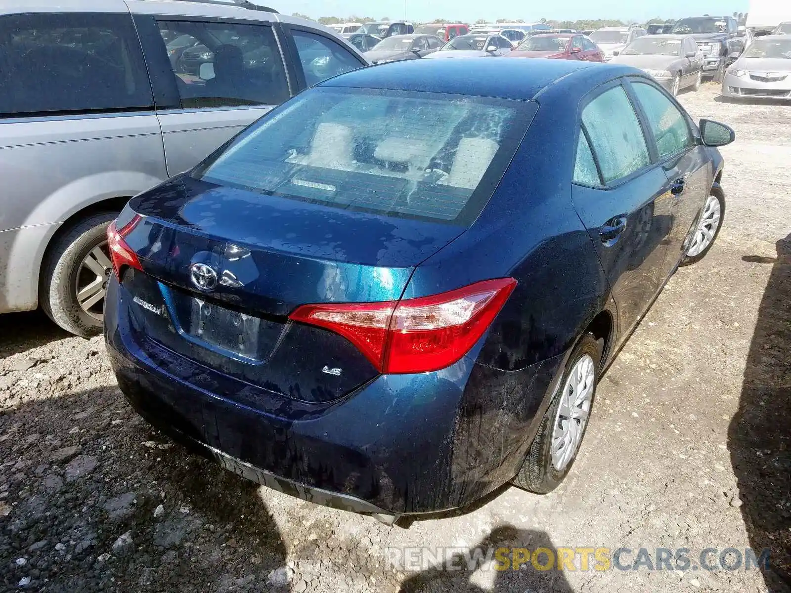 4 Photograph of a damaged car 5YFBURHEXKP884748 TOYOTA COROLLA 2019