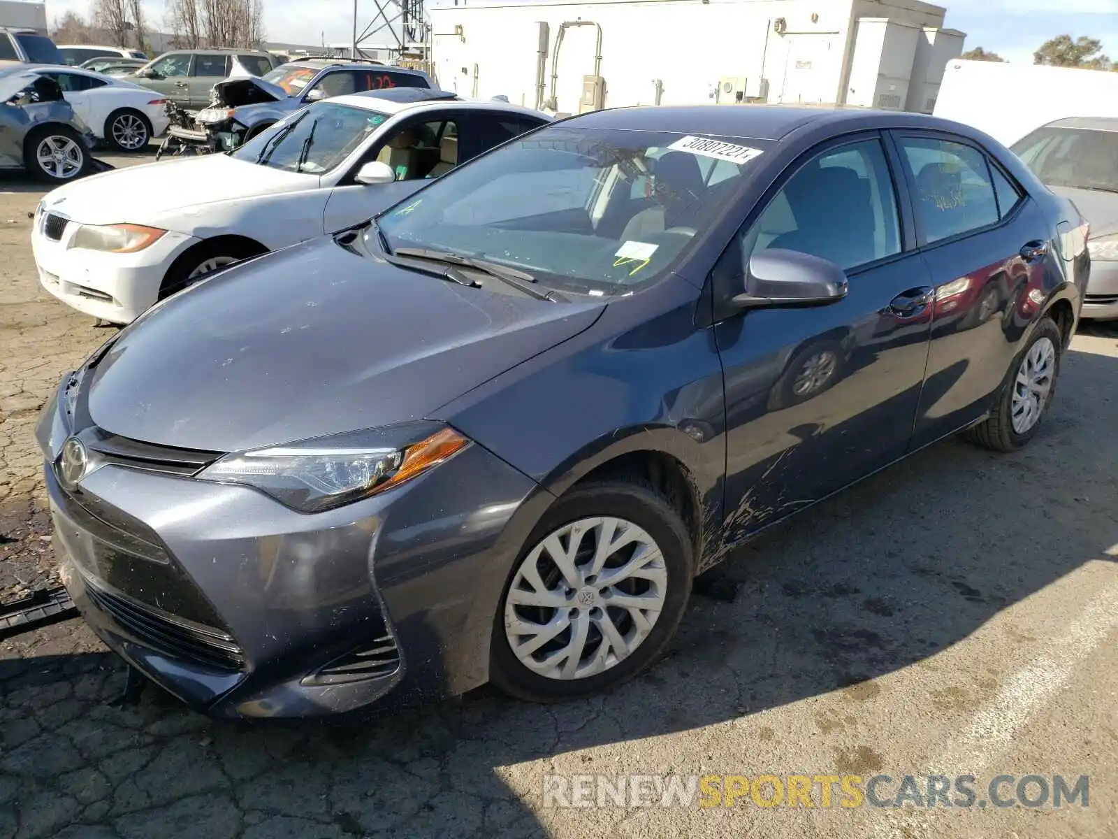 2 Photograph of a damaged car 5YFBURHEXKP884782 TOYOTA COROLLA 2019