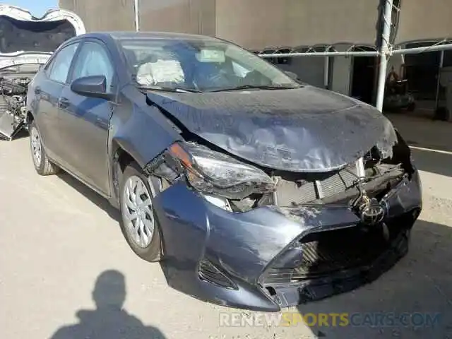 1 Photograph of a damaged car 5YFBURHEXKP886189 TOYOTA COROLLA 2019