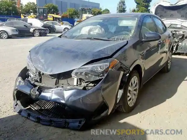 2 Photograph of a damaged car 5YFBURHEXKP886189 TOYOTA COROLLA 2019